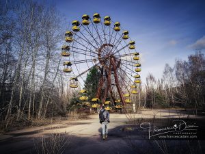 Ruota panoramica amusement park Pripyat