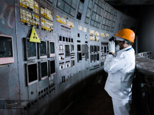 Control room 4 del reattore di Chernobyl
